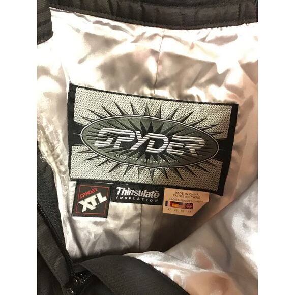 Spyder Snow ski snowboard XTL Thininsulate Pants size 12 women’s Black - Picture 8 of 9